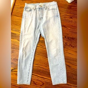 Madewell a perfect a summer Jean size 30